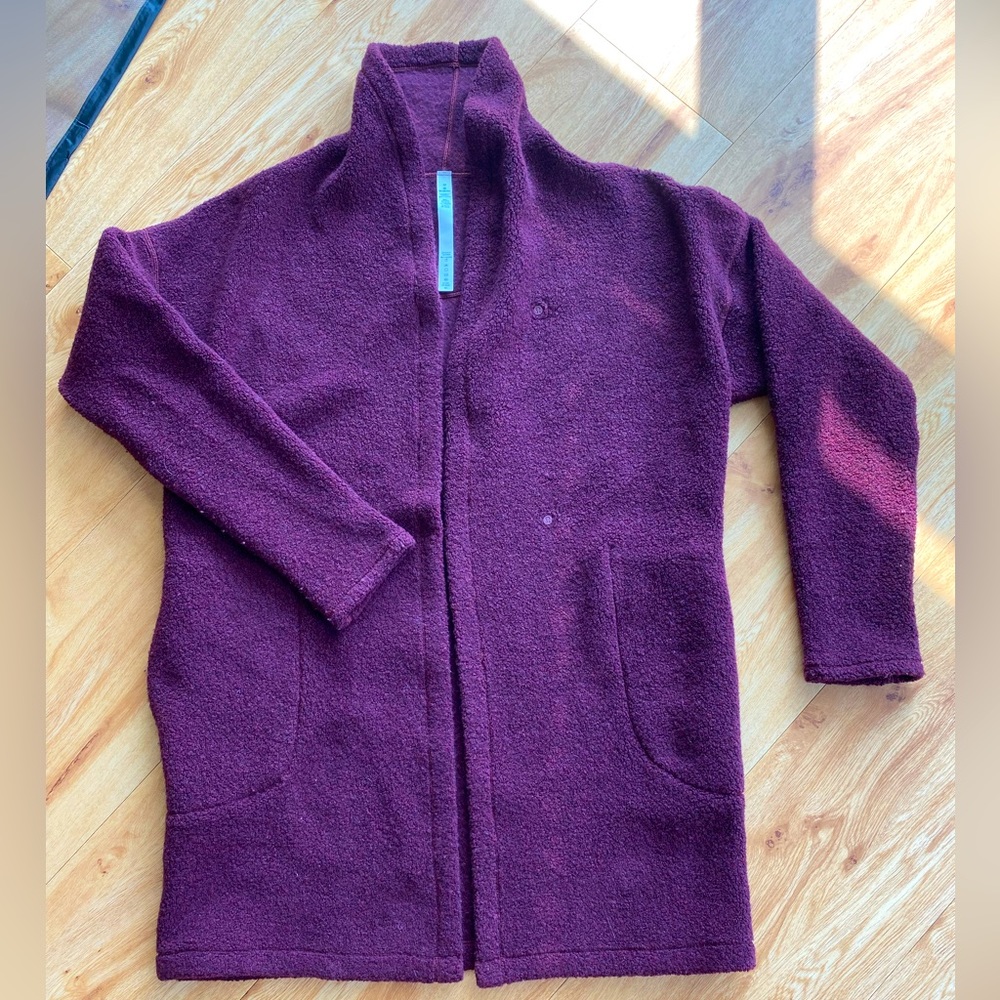Lululemon Sherpa Jacket/cardigan, size medium